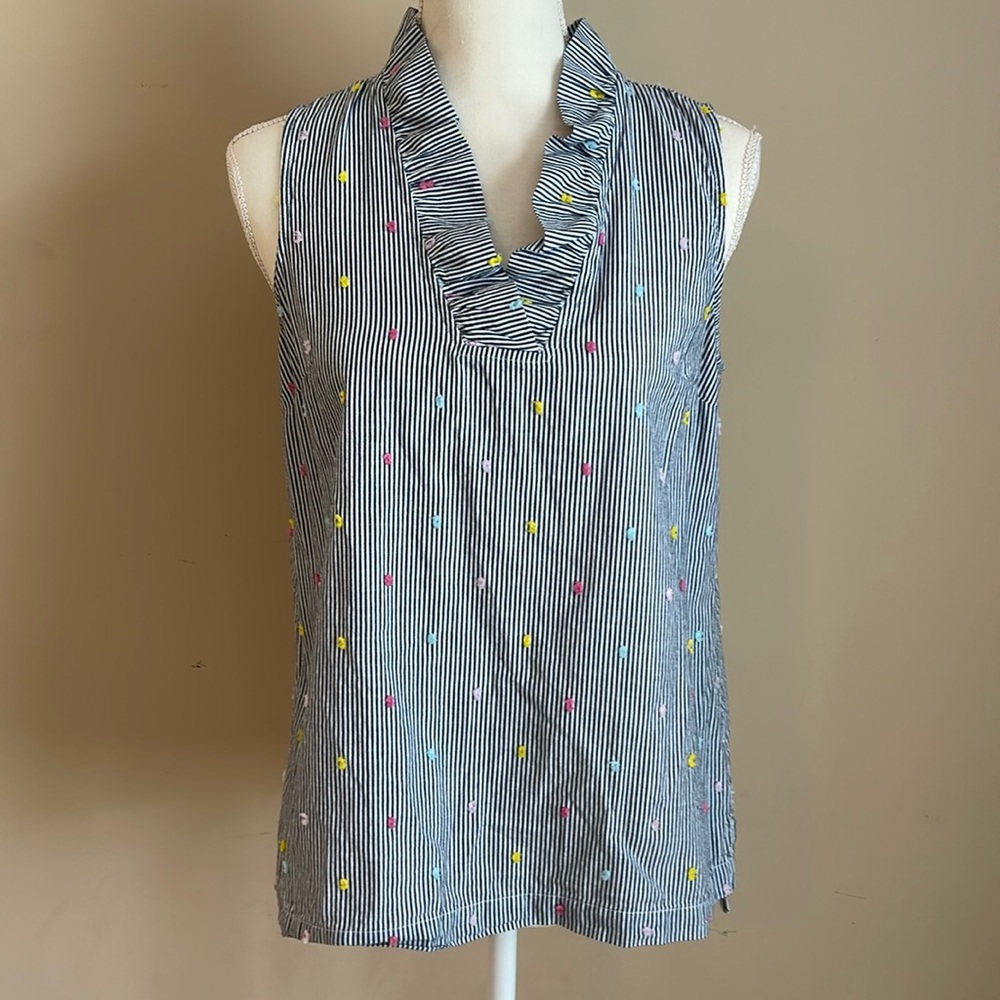 crown & Ivy striped shirt